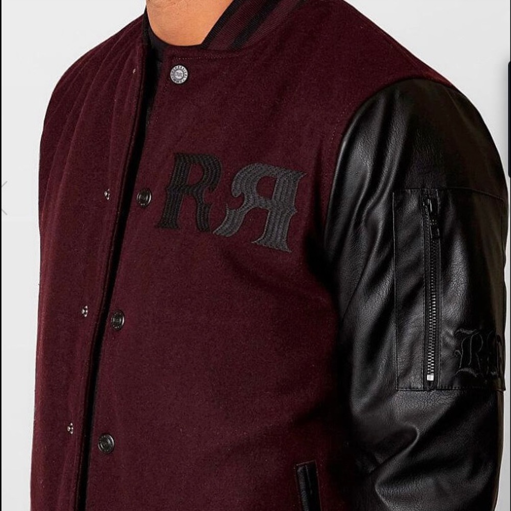 ROCK REVIVAL Varsity Jacket Sz L